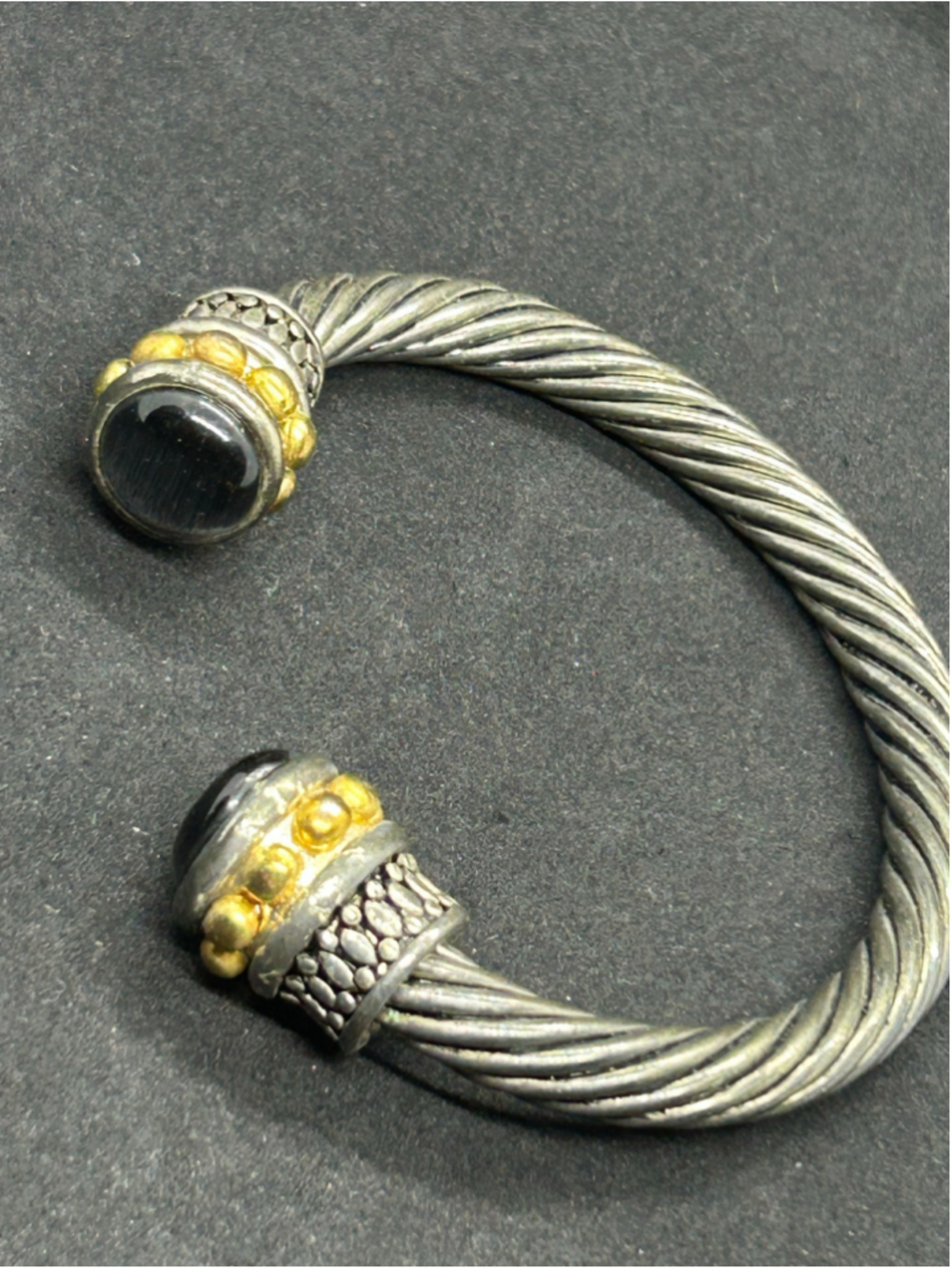 Women's Unbranded Cuff Bracelet One Size Silver Gold Black